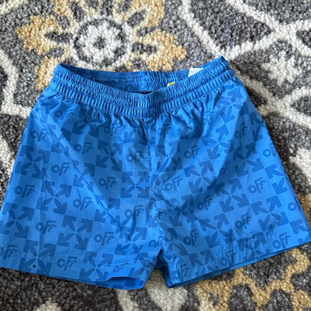 Off white kids swim shorts
